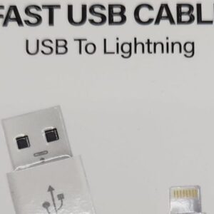 USB-A to Lighting Cable 1m