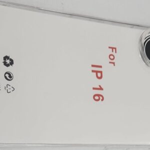 IPhone 16 Clear Protective Clear Jell Cover