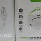 USB-C 20W Power Phone Charger with C to Lightning Cable