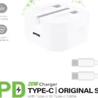 USB-C 20W Power Phone Charger with C to C Cable